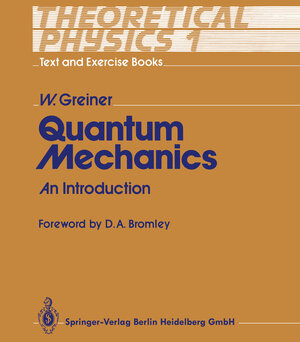 Buchcover Quantum Mechanics | Walter Greiner | EAN 9783662007075 | ISBN 3-662-00707-X | ISBN 978-3-662-00707-5