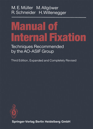 Buchcover Manual of INTERNAL FIXATION | Maurice E. Müller | EAN 9783662026953 | ISBN 3-662-02695-3 | ISBN 978-3-662-02695-3