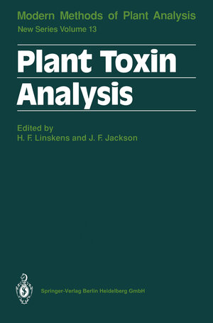 Buchcover Plant Toxin Analysis  | EAN 9783662027837 | ISBN 3-662-02783-6 | ISBN 978-3-662-02783-7