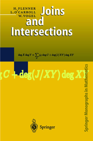Buchcover Joins and Intersections | H. Flenner | EAN 9783662038178 | ISBN 3-662-03817-X | ISBN 978-3-662-03817-8