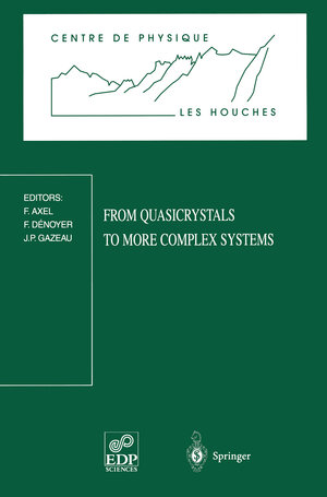 Buchcover From Quasicrystals to More Complex Systems  | EAN 9783662042533 | ISBN 3-662-04253-3 | ISBN 978-3-662-04253-3