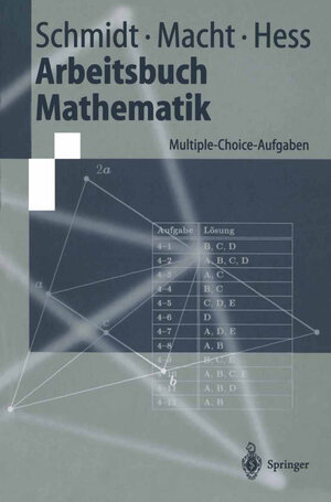 Buchcover Arbeitsbuch Mathematik | Klaus D. Schmidt | EAN 9783662058107 | ISBN 3-662-05810-3 | ISBN 978-3-662-05810-7