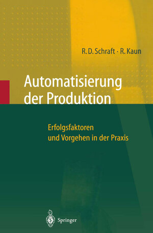 Buchcover Automatisierung der Produktion | Alexander Verl | EAN 9783662059517 | ISBN 3-662-05951-7 | ISBN 978-3-662-05951-7