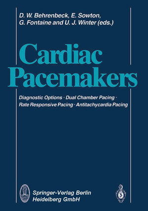 Buchcover Cardiac Pacemakers  | EAN 9783662062104 | ISBN 3-662-06210-0 | ISBN 978-3-662-06210-4