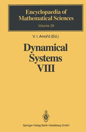 Buchcover Dynamical Systems VIII | EAN 9783662067987 | ISBN 3-662-06798-6 | ISBN 978-3-662-06798-7