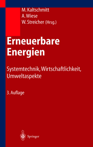 Buchcover Erneuerbare Energien  | EAN 9783662071151 | ISBN 3-662-07115-0 | ISBN 978-3-662-07115-1