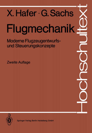 Buchcover Flugmechanik | Xaver Hafer | EAN 9783662072615 | ISBN 3-662-07261-0 | ISBN 978-3-662-07261-5