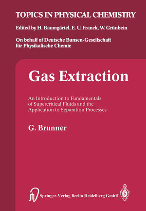 Buchcover Gas Extraction | Gerd Brunner | EAN 9783662073803 | ISBN 3-662-07380-3 | ISBN 978-3-662-07380-3