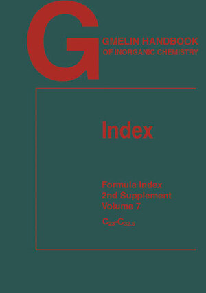 Buchcover Index Formula Index | Rainer Bohrer | EAN 9783662075210 | ISBN 3-662-07521-0 | ISBN 978-3-662-07521-0
