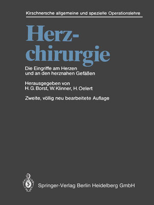 Buchcover Herzchirurgie  | EAN 9783662077535 | ISBN 3-662-07753-1 | ISBN 978-3-662-07753-5