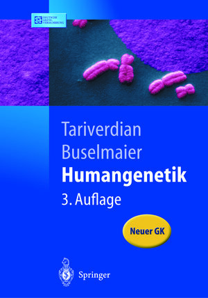 Buchcover Humangenetik | Gholamali Tariverdian | EAN 9783662078174 | ISBN 3-662-07817-1 | ISBN 978-3-662-07817-4
