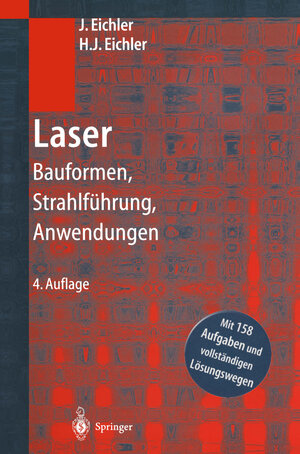 Buchcover Laser | Jürgen Eichler | EAN 9783662082454 | ISBN 3-662-08245-4 | ISBN 978-3-662-08245-4