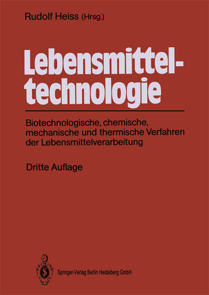 Buchcover Lebensmitteltechnologie  | EAN 9783662082850 | ISBN 3-662-08285-3 | ISBN 978-3-662-08285-0
