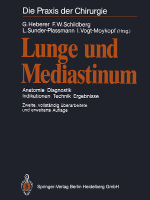 Buchcover Lunge und Mediastinum  | EAN 9783662084342 | ISBN 3-662-08434-1 | ISBN 978-3-662-08434-2