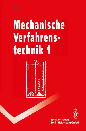 Buchcover Mechanische Verfahrenstechnik 1 | Matthias Stieß | EAN 9783662086018 | ISBN 3-662-08601-8 | ISBN 978-3-662-08601-8