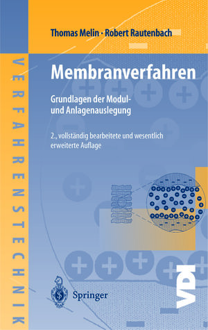 Buchcover Membranverfahren | Thomas Melin | EAN 9783662086537 | ISBN 3-662-08653-0 | ISBN 978-3-662-08653-7