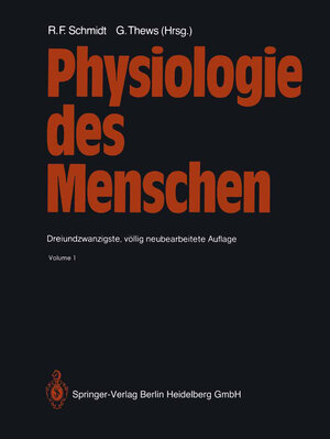 Buchcover Physiologie des Menschen  | EAN 9783662093405 | ISBN 3-662-09340-5 | ISBN 978-3-662-09340-5