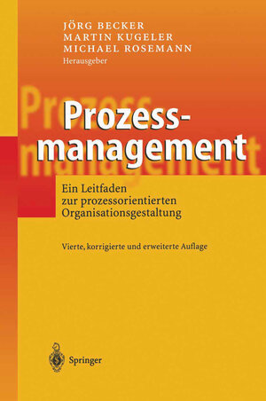 Buchcover Prozessmanagement  | EAN 9783662095331 | ISBN 3-662-09533-5 | ISBN 978-3-662-09533-1