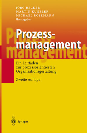 Buchcover Prozessmanagement  | EAN 9783662095355 | ISBN 3-662-09535-1 | ISBN 978-3-662-09535-5