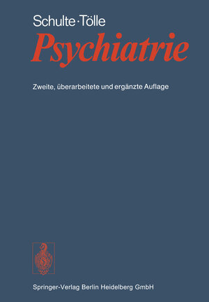 Buchcover Psychiatrie | Walter Schulte | EAN 9783662095546 | ISBN 3-662-09554-8 | ISBN 978-3-662-09554-6
