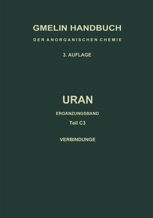 Buchcover Uran | Cornelius Keller | EAN 9783662102893 | ISBN 3-662-10289-7 | ISBN 978-3-662-10289-3