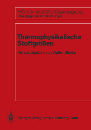 Buchcover Thermophysikalische Stoffgrößen  | EAN 9783662105450 | ISBN 3-662-10545-4 | ISBN 978-3-662-10545-0