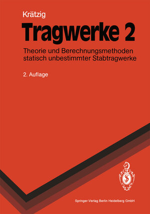 Buchcover Tragwerke | Wilfried B. Krätzig | EAN 9783662105900 | ISBN 3-662-10590-X | ISBN 978-3-662-10590-0