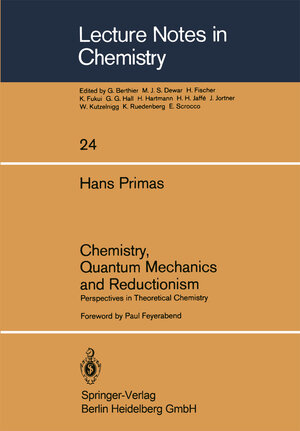 Buchcover Chemistry, Quantum Mechanics and Reductionism | H. Primas | EAN 9783662113141 | ISBN 3-662-11314-7 | ISBN 978-3-662-11314-1