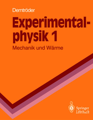 Buchcover Experimentalphysik | Wolfgang Demtröder | EAN 9783662117231 | ISBN 3-662-11723-1 | ISBN 978-3-662-11723-1