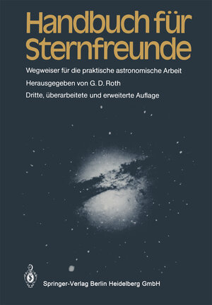Buchcover Handbuch für Sternfreunde  | EAN 9783662119822 | ISBN 3-662-11982-X | ISBN 978-3-662-11982-2