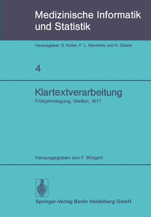 Buchcover Klartextverarbeitung  | EAN 9783662121467 | ISBN 3-662-12146-8 | ISBN 978-3-662-12146-7