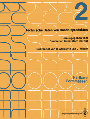 Buchcover Härtbare Formmassen | Bodo Carlowitz | EAN 9783662124734 | ISBN 3-662-12473-4 | ISBN 978-3-662-12473-4