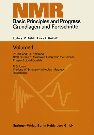 Buchcover NMR Basic Principles and Progress. Grundlagen und Fortschritte | P. Diehl | EAN 9783662126028 | ISBN 3-662-12602-8 | ISBN 978-3-662-12602-8