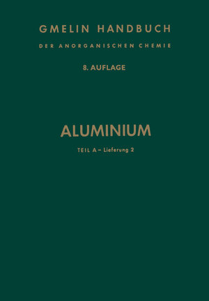 Buchcover Aluminium | R. J. Meyer | EAN 9783662129517 | ISBN 3-662-12951-5 | ISBN 978-3-662-12951-7