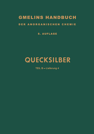 Buchcover Quecksilber | Kenneth A. Loparo | EAN 9783662129562 | ISBN 3-662-12956-6 | ISBN 978-3-662-12956-2