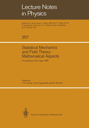 Buchcover Statistical Mechanics and Field Theory: Mathematical Aspects  | EAN 9783662135853 | ISBN 3-662-13585-X | ISBN 978-3-662-13585-3