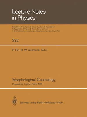 Buchcover Morphological Cosmology  | EAN 9783662137550 | ISBN 3-662-13755-0 | ISBN 978-3-662-13755-0