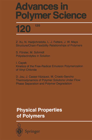 Buchcover Physical Properties of Polymers  | EAN 9783662148631 | ISBN 3-662-14863-3 | ISBN 978-3-662-14863-1