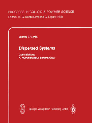 Buchcover Dispersed Systems  | EAN 9783662151327 | ISBN 3-662-15132-4 | ISBN 978-3-662-15132-7