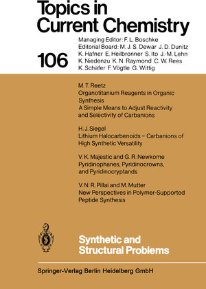 Buchcover Synthetic and Structural Problems | Kendall N. Houk | EAN 9783662153444 | ISBN 3-662-15344-0 | ISBN 978-3-662-15344-4