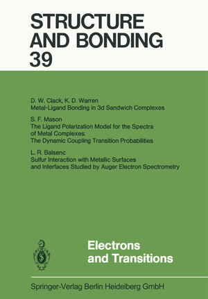 Buchcover Electrons and Transitions | Xue Duan | EAN 9783662153925 | ISBN 3-662-15392-0 | ISBN 978-3-662-15392-5