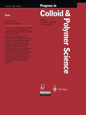 Buchcover Gels  | EAN 9783662156049 | ISBN 3-662-15604-0 | ISBN 978-3-662-15604-9