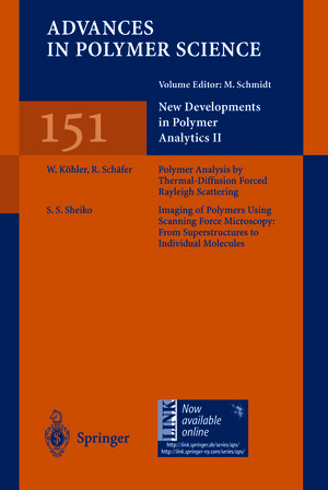 Buchcover New Developments in Polymer Analytics II  | EAN 9783662156452 | ISBN 3-662-15645-8 | ISBN 978-3-662-15645-2