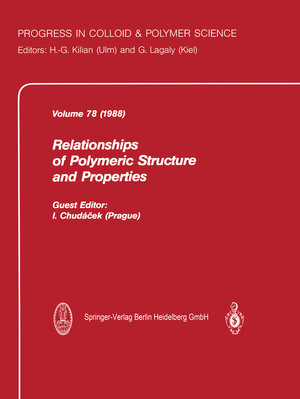 Buchcover Relationship of Polymeric Structure and Properties  | EAN 9783662156827 | ISBN 3-662-15682-2 | ISBN 978-3-662-15682-7