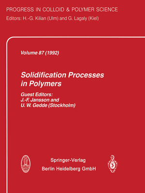 Buchcover Solidification Processes in Polymers  | EAN 9783662156902 | ISBN 3-662-15690-3 | ISBN 978-3-662-15690-2