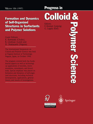 Buchcover Formation and Dynamics of Self-Organized Structures in Surfactants and Polymer Solutions  | EAN 9783662157046 | ISBN 3-662-15704-7 | ISBN 978-3-662-15704-6