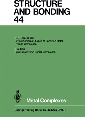 Buchcover Metal Complexes | Xue Duan | EAN 9783662157848 | ISBN 3-662-15784-5 | ISBN 978-3-662-15784-8