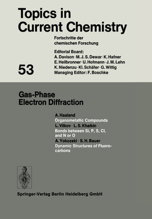 Buchcover Gas-Phase Electron Diffraction | Kendall N. Houk | EAN 9783662158654 | ISBN 3-662-15865-5 | ISBN 978-3-662-15865-4