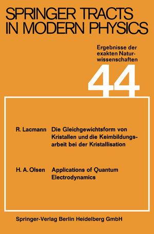 Buchcover Springer Tracts in Modern Physics | G. Höhler | EAN 9783662158937 | ISBN 3-662-15893-0 | ISBN 978-3-662-15893-7