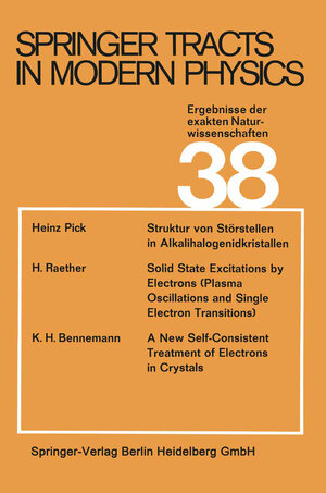 Buchcover Springer Tracts in Modern Physics | G. Höhler | EAN 9783662161043 | ISBN 3-662-16104-4 | ISBN 978-3-662-16104-3